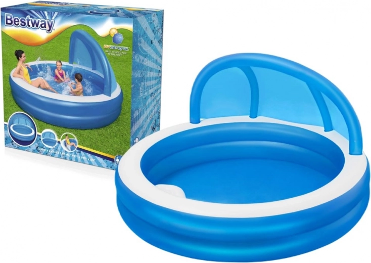 Piscina gonfiabile con parasole 185 x 180 x 53 cm Bestway