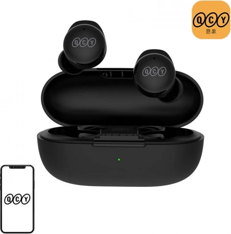 QCY T17 True Wireless Earbuds (Black)