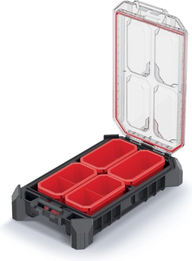 Vue instantanée grâce au couvercle transparent