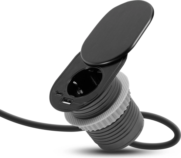 Ricarica tramite USB-A e USB-C