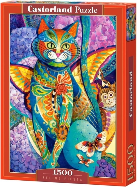Puzzle 1500 pezzi Feline Fiesta