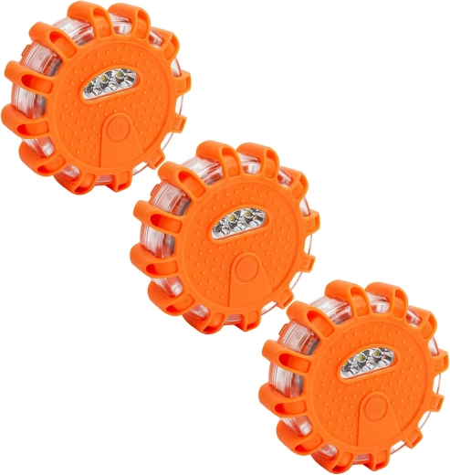 Set aus 3 magnetischen LED-Warnleuchten RENEW FORCE
