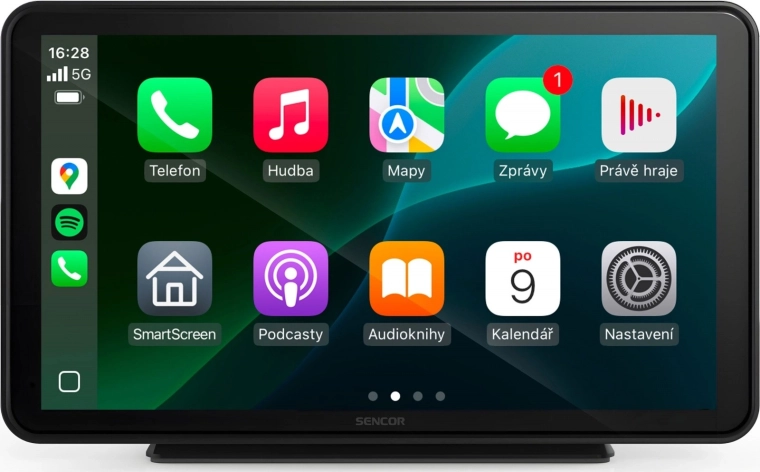 Backup camera with 7" display and wireless Apple CarPlay/Android Auto SCT M760