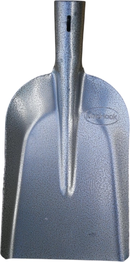 Steel drainage shovel without handle with hammer finish