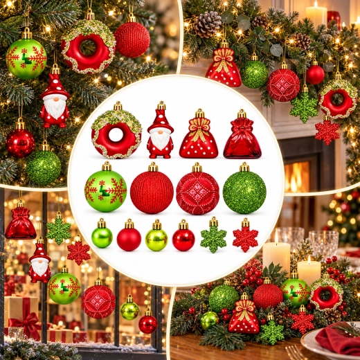 Traditionele kerstkleuren
