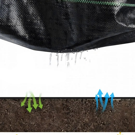 Wasser- und luftdurchlässig für gesunde Wurzeln