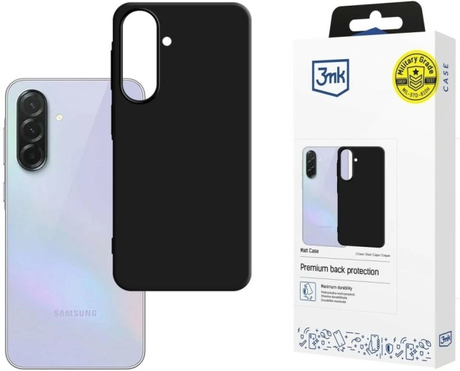 3MK Armor MagCase matné puzdro pre Samsung Galaxy A37 5G čierne