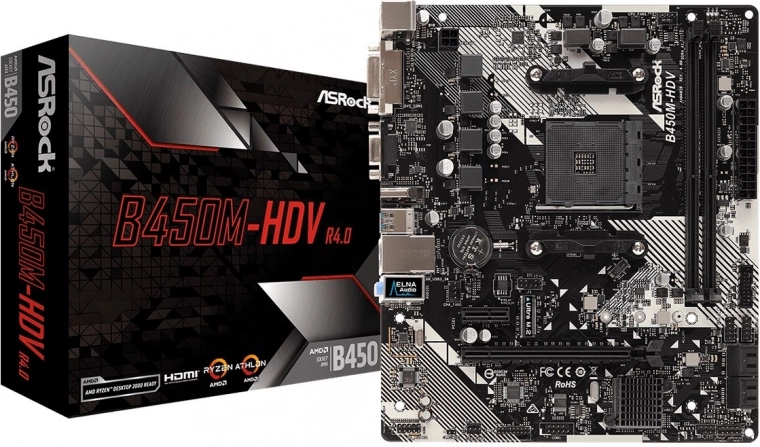 Alaplap ASRock B450M-HDV