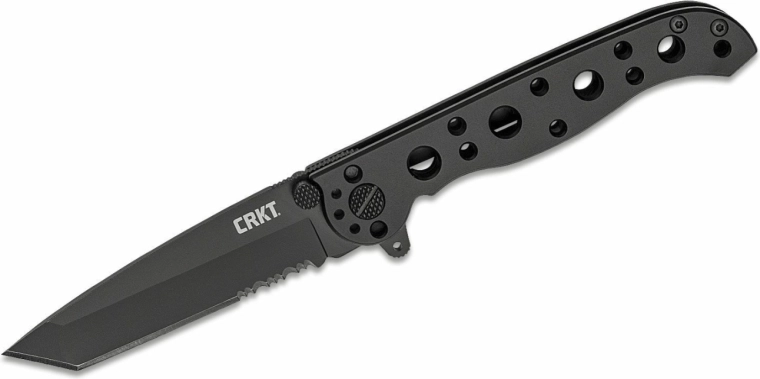 CRKT M16-10KS tactical pocket knife 7.6 cm, all-black, stainless steel