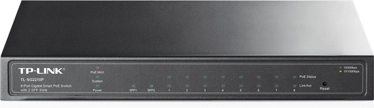 Smart switch TP-LINK TL-SG2210P 8 porte PoE