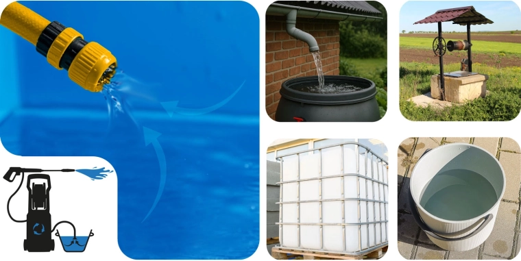 Pompa autoadescante in alluminio: pesca acqua anche dalla botte