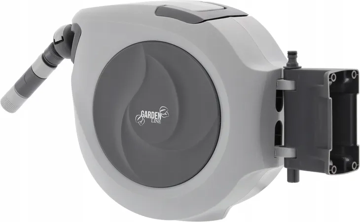 Automatic rewind with lock