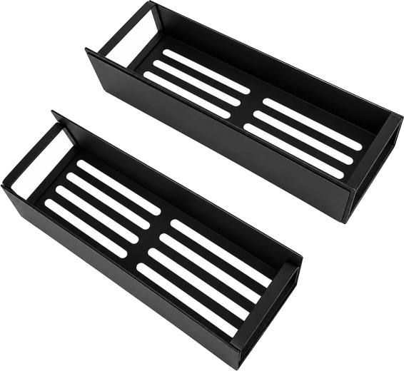 Open design with slots for visibility and ventilation