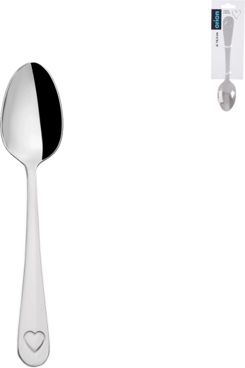 Heart Teaspoon - 1 piece