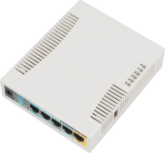 Access point wireless 2,4 GHz con 5× Fast Ethernet RB951Ui-2HnD