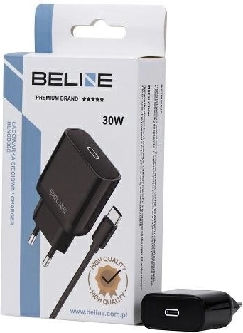 30 W GaN USB‑C-vægoplader + USB‑C-kabel
