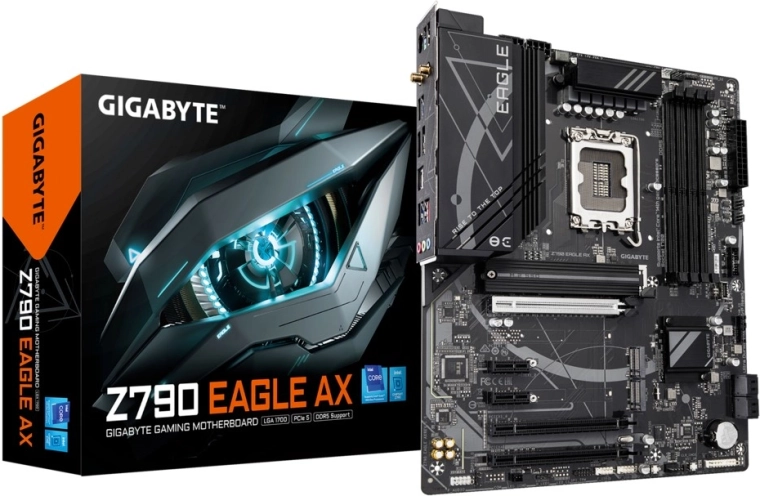 Scheda madre GIGABYTE Z790 EAGLE AX (LGA1700, DDR5, ATX)