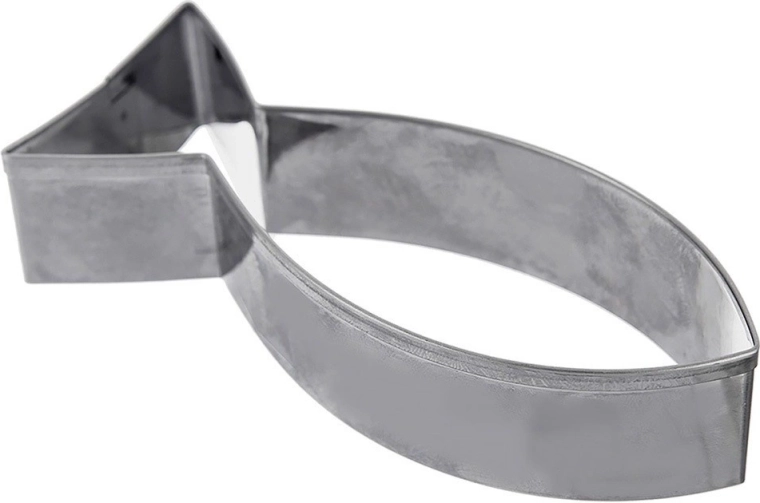 Ren fiskesilhuet til effektfuldt bagværk