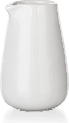 Durable white porcelain