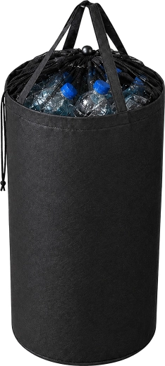 XXL bag for sorting returnable bottles and cans with handles, 90 l
