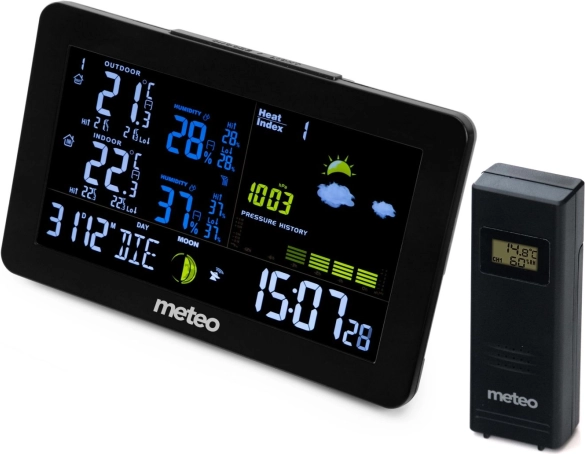 Meteo SP99 home weather station with LCD VA display