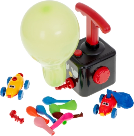 Ballon-aangedreven lanceerauto's – aerodynamische set, 15-delig