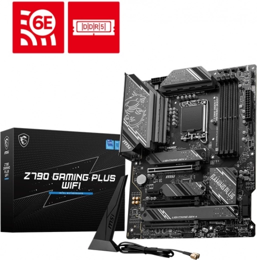 MSI Z790 Gaming Plus WiFi – scheda madre ATX per LGA 1700 con DDR5 e HDMI
