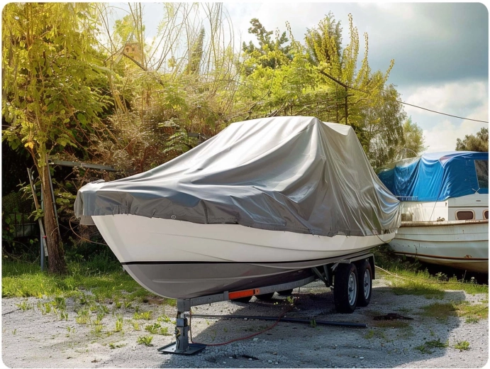 Fissaggio solido grazie agli occhielli in acciaio