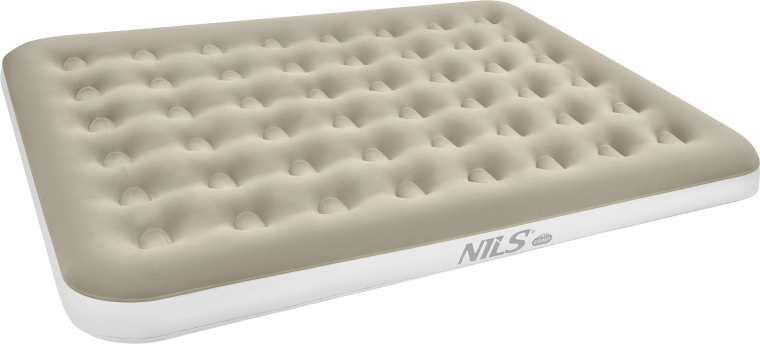 Materasso gonfiabile NILS Camp beige 203 × 152 × 22 cm