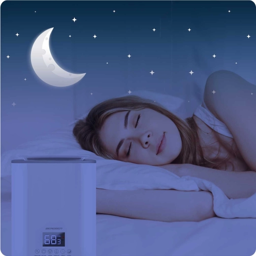 Modalità notte silenziosa e comandi comodi