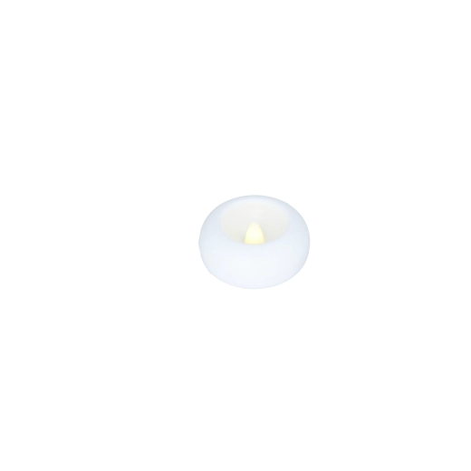 Effetto fiamma e luce bianca calda