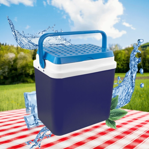 Convenient lid with holders and folding handle