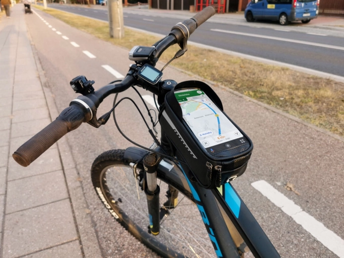 Stable attachment to the bicycle