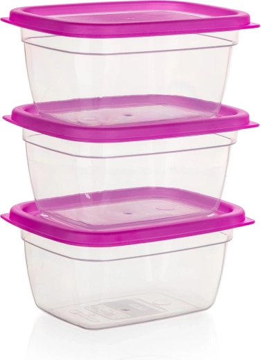 Stackable and easy to see through