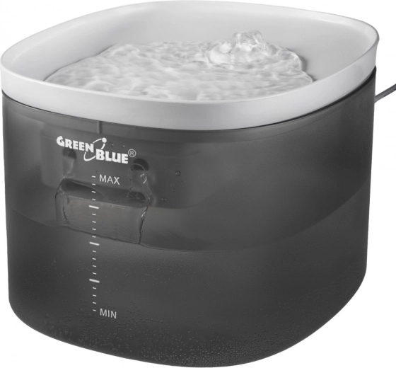 Automatic Pet Water Fountain 3 L USB, Gray