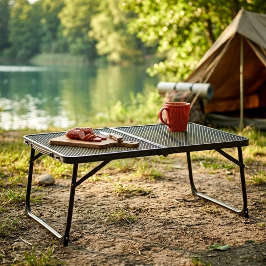 Superficie stabile per campeggio, picnic e al lago o al mare