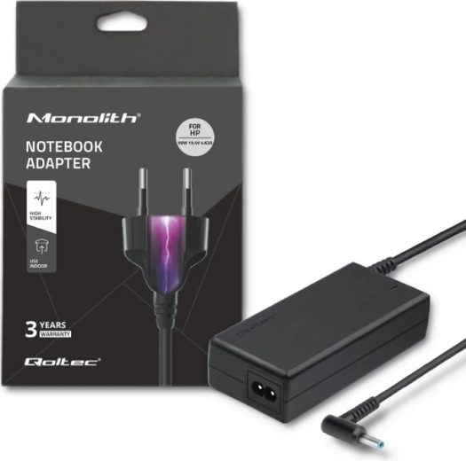 Alimentatore di rete per HP/Compaq 90 W 19,5 V 4,62 A (connettore 4,5 × 3,0 mm con pin)