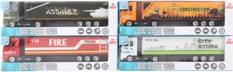Metal truck – toy cargo truck model for kids