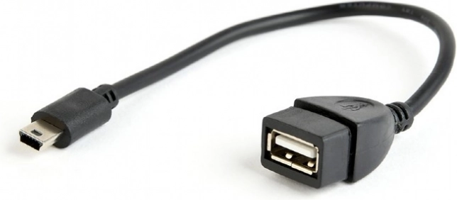 Cavo OTG USB Mini BM a USB AF 15 cm