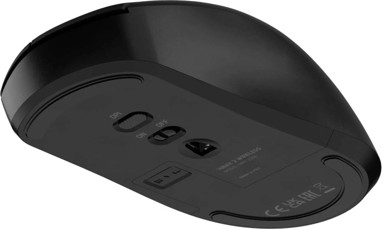 Draadloze vrijheid 2,4 GHz en gekoppelde USB-ontvanger
