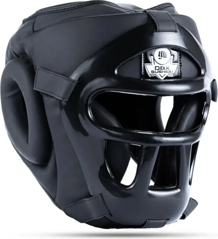 Casque de boxe avec visière en polycarbonate DBX Bushido ARH-2193