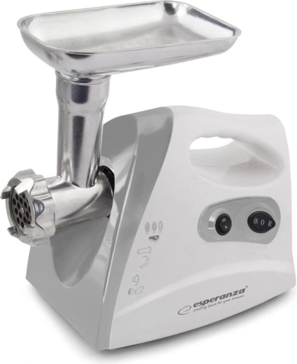 Electric meat grinder 600 W gray