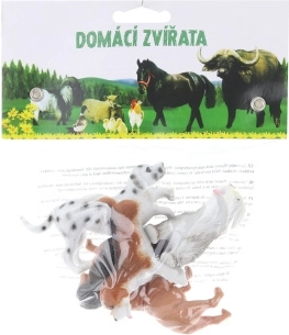 Plastic Animals – Dogs, Set of 5 pcs