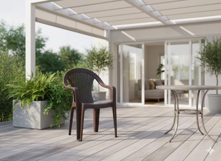 Comfort con braccioli e schienale ventilato