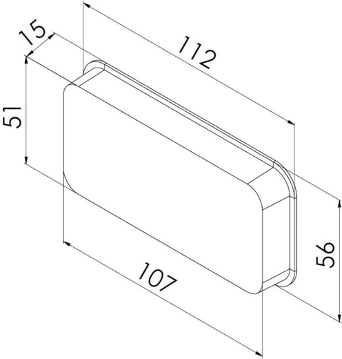 Precise dimensions for easy installation