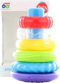 Pyramide med ringe til de mindste