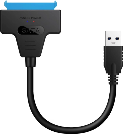 Adattatore RENEW FORCE da SATA a USB 3.0 per HDD e SSD da 2,5″