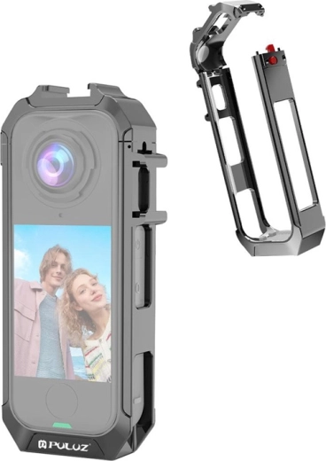Puluz Metal Protective Case for Insta360 X4 Air, Gray