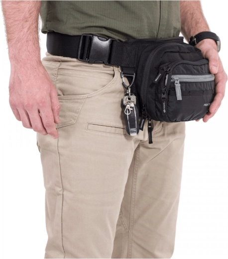 PENTAGON Runner Concealment Waist Pack – black