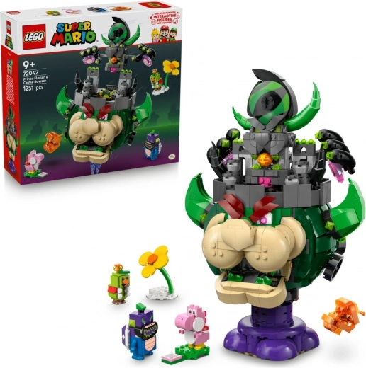 lego super mario princ florian in bowserjev grad